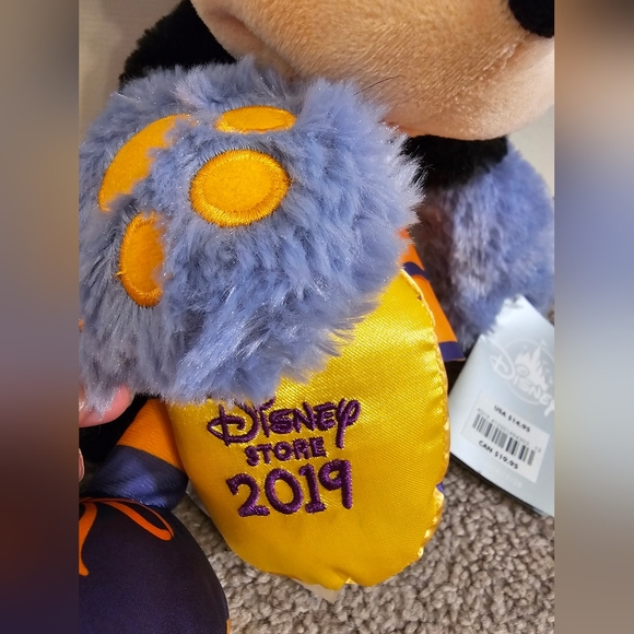 Disney Store Halloween 2019 Minnie Mouse In Werewolf Costume Plush 12" - Picture 4 of 7